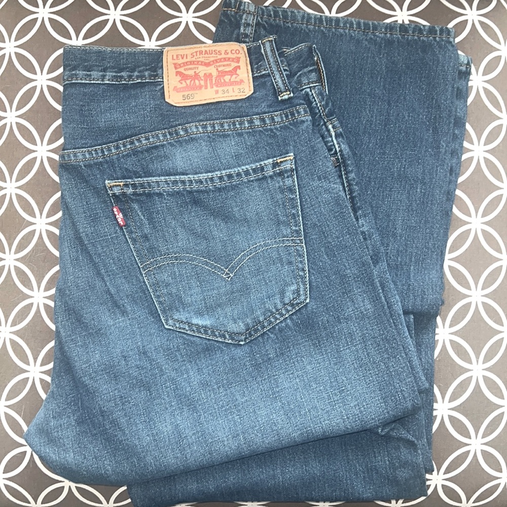 569 Levi’s, Gently worn